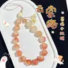 Pulseira de Bodhi com Patinha de Gatinho Flutuante Verde Pingente de Pulso Requintado Cordão para Celular Corrente de Bolsa Brinquedo Cultural Joias Atacado Feminino