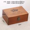 Caja de Madera Rectangular de Madera Maciza Caja de Madera Retro con Cerradura Caja de Almacenamiento Caja de Almacenamiento de Madera Caja de Almacenamiento de Escritorio con Cerradura