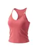 Chaleco de Yoga para Mujer Corto Antishock Reafirmante Capa Interior Copa Fija Ropa Exterior para Correr Entrenamiento Fitness Espalda Bonita Ropa Interior Deportiva