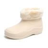 Botas de Lluvia de Estilo Japonés Famosas en Internet Ropa Exterior para Mujer Zapatos de Agua de Verano Antideslizantes de Suela Gruesa Botas de Agua de Caña Baja Botas de Lluvia Cortas de Moda con Cabeza Grande