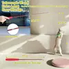 Juego de 11 Piezas de Juguetes para Gatos con Cabezales de Plumas de Colores, Caña de Pescar de Tres Secciones, Oruga, Juguete de Plumas para Gatos Transfronterizo