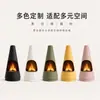 Chimenea Moderna de Llama Real para Interiores a Gas Alcohol Personalizada para Sala de Estar de Pie Móvil Decorativa Chimenea Transfronteriza OEM