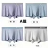 Caja de Ropa Interior tipo Boxer Sin Costuras para Hombre de Modal al por Mayor Paquete de 4 (Tamaño Opcional)