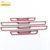 Adecuado para CX-3 barra de umbral barra brillante CX-3 pedal de bienvenida de acero inoxidable pegatinas decorativas antiarañazos y antirozaduras piezas de automóvil