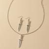 Europa y Estados Unidos cuchillo mariposa anillo collar aretes traje joyería juego de tres piezas joyería transfronteriza venta al por mayor puesto mercado nocturno