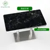Mesa de Comedor Rectangular de Pizarra Importada para Villas de Lujo Ligero, Muebles de Comedor Italianos Minimalistas de Mármol Natural