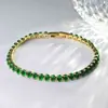 Joyería de Alta Gama Colorida de Circonita de Moda Europea y Americana, Nueva Joyería de Mano Versátil de Estilo Europeo y Americano
