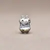 Yiluya Prata S925 Seis Palavras Mantra Contas Cilindro Acessórios Desgastado DIY Material de Miçangas Artesanal Acessórios para Joias Atacado