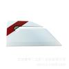 LO002 abrecartas creativo con forma de regla para desembalar, oficina, cortar papel, desembalar, cuchillo para abrir, abrecartas, logotipo con impresión puntual