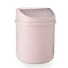 Lixeira de Mesa para Meninas, Tamanho Pequeno, Adequada para Mesa de Sala de Estar, Dormitório, Fofa para Uso Doméstico, Quarto, Cama, Pequena com Tampa, Mini