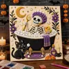 Pintura de Diamantes 5D de Halloween 5D Pintura de Diamantes y Perlas DIY Hecha a Mano Venta al por Mayor de Pintura de Diamantes y Perlas para Comercio Exterior Diamantes de Halloween
