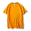 Camiseta Oversized de Manga Curta com Gola Redonda e Estampa para Casais, Tecido Ice Silk (Seda de Gelo), Estilo Coreano, Solta e Moderna, Algodão Ice Porcelain, Transfronteiriça
