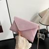 Bolso de Mujer Estilo Sobre de Nicho Estilo Coreano Moderno de Hombro Único Cruzado PU Debajo del Brazo Bolso de Mujer Casual Simple de Gran Capacidad