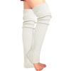Calentadores de Piernas para Mujer Calentadores de Piernas Calcetines Largos de Punto Acanalado Años 80 para Fiesta Deportes Accesorios de Yoga Calcetines de Baile