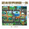 Comercio Exterior Transfronterizo Juguete para Niños Estacionamiento Vista de Mapa Inglés Puro Jugar en Casa Tráfico Juego de Coches Almohadilla
