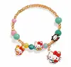 Venda Quente Transfronteiriça Desenho Animado Japonês Sanrio HalloKitty Pulseira Kulomi Joias Pré-venda