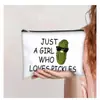 Bolsa de Cosméticos com Letra da Amazon Bolsa com Zíper de Lona Impermeável Bolsa de Armazenamento de Cosméticos Bolsa de Armazenamento de Artigos de Higiene Pessoal para Viagem