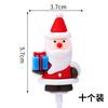 2026 Feliz Natal Caixa de Embalagem para Transportar Cupcakes Círculo de Grama Folhas Boneco de Neve Festa de Véspera de Natal Topper