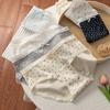 Ropa Interior de Algodón Puro para Mujer 3378, Calzones de Algodón para Mujer de Cintura Media con Entrepierna Extendida, Ropa Interior para Mujer, Ropa Interior para Niñas, Calzones para Mujer
