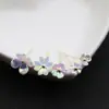 Material para pasador de pelo DIY borla resina antigua chapado UV cuentas de pétalos porosos flor casera pasador DIY hecho a mano