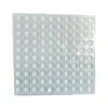 Transparente silicone anti-colisão partícula eletrônica móveis carro antiderrapante absorção de choque silenciador anti-colisão adesivos autoadesivo de silicone tapete para os pés