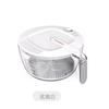 Cesta para Lavar Verduras Multifuncional Artefacto para Lavar Arroz Sin Fugas de Arroz Plástico Lujo Ligero Cocina Hogar Drenaje Arroz Lavado Cubierta para Rallar Hogareña