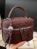 Elegante Xiaomi Home Estilo Coreano de Moda Bolso de Mano tipo Caja Bolso Cruzado Nuevo Otoño 2026 Bolso de Cadena con Cuadros de Diamante Casual para Mujer