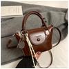 Bolsa de Mão de Nicho Popular da Moda Nova Bolsa Transversal Versátil Retrô Bolsa de Ombro Simples Retrô Estilo Coreano Comércio Exterior
