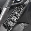 Panel Elevador de Ventana Calcomanía Decorativa de Fibra de Carbono para Subaru Forester 13-19 Accesorios de Modificación Interior