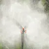 Aspersor rotativo de enterrar no solo 90cm Canteiro de flores Estação microaspersor conjunto Haste de inserção plástica pequeno aspersor Irrigação de pomar