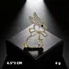 Broche de traje de alta gama, exquisita hebilla de alfiler antiexposición de lujo, exquisito alfiler de ramillete, accesorios de lujo de alta gama para mujer