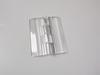 Fábrica IVA transparente esmerilado con agujero con tornillo con resorte endurecido plástico esmerilado acrílico orgánico bisagra