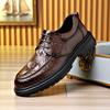 Zapatos de Cuero de Negocios de Corte Bajo para Hombre Patrón Cocodrilo Zapatos de Cuero Formales Casuales Zapatos Individuales Casuales Zapatos de Cuero para Hombre Dropshipping