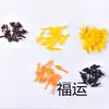 Accesorios de Pollo Amarillo Transfronterizos, Ojos de Frijol Negro, Picos de Pollito y Pájaro, Pico de Pato de Inserción Directa, Pico de Animal de Peluche