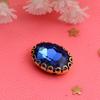 Doméstico un Diamante Ojo de Caballo garra de cristal diamante antienganche flor colgante cesta garra de diamante accesorios para el cabello DIY pegando Diamante ropa cosido a mano Diamante