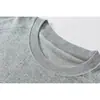 Moletom Básico Simples de Gola Redonda com Listras Outono SANHOMME para Homens e Mulheres, Tendência Solto Casual Versátil Camisa Base 61868