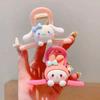 Novo grampo de cabelo infantil não machuca o cabelo fofo urso de desenho animado grampo de cabelo para a parte de trás da cabeça de menina grampo melodia acessórios de cabelo