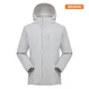 Jaqueta três em um de cor sólida estilo executivo com bolso oculto para outono e inverno, logotipo personalizado para vestuário de trabalho ao ar livre corporativo, à prova de vento e quente