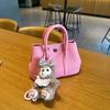 Bolsa Jardín de Dopamina para Mujer 2025 Explosiva Bolsa Pequeña a la Moda Combinable Bolso Tote Portátil Estilo Coreano Bandolera