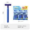 Maquinilla de afeitar desechable para mujer, recortador de vello para piernas, depilador de axilas, maquinilla de afeitar para zona íntima, maquinilla de afeitar con hoja sueca