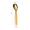 Tenedor y Cuchara Infantiles Lindos Acero Inoxidable 304 Cuchara para Comer de Bebé Vajilla de Guardería de Alta Calidad Cuchara para Sopa Mango Corto