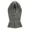 Balaclava da Coreia do Sul chapéu de lã tricotado de inverno cachecol de pescoço à prova de frio para equitação cachecol quente integrado