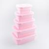 Fiambrera de silicona de plástico plegable fiambrera hermética fiambrera caja de almacenamiento para refrigerador especial para microondas caja bento