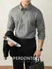 [Lanxess Modal] Camisa Masculina Sem Costura e Que Não Amassa - Pacote com 60 Peças - Primavera e Outono - Elegante para o Trabalho - Manga Longa - Cor Lisa