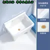 Fregadero de Cerámica para Fregona de Balcón, Cubeta para Fregona de Piso, Fregadero de Pie para Fregona Doméstica de Baño