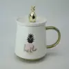 Taza Cerámica Moderna Forma de Panda 3D, Gres Apto para Microondas para Cafeterías, con Diseño Moderno de Dibujos Animados