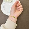 Novo bracelete de ouro de areia estilo vietnamita, esmalte carpa Ji marca bracelete feminino retrô joia de longa duração sem desbotar atacado