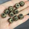 Xizang cobre puro quatro bestas divinas quatro quadrados contas contas acessórios diy bodhi universal retrô acessórios de moda DI