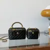 Bolso bandolera, tacto de alta gama, estilo fragancia pequeña, cadena de rombos, bolso caja pequeño y exquisito, bolso de un solo hombro moderno y versátil