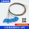 Venta Directa de Fábrica Grado Telecomunicaciones Cable de Fibra Óptica de 12 Hilos Tipo Cinta SC/FC/ST Bajo Humo Cero Halógeno LC Monomodo Multimodo